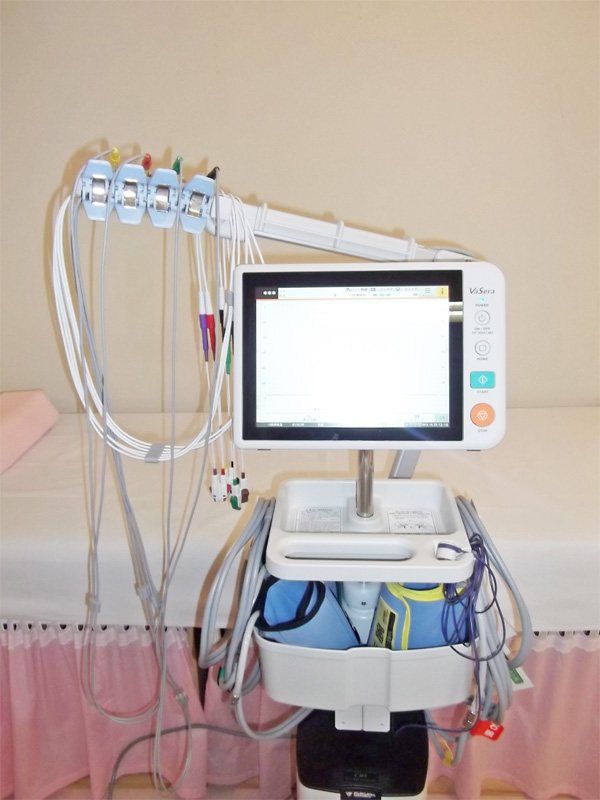 血圧脈波検査装置(心電図)